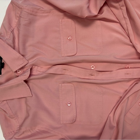 Pink Button Up Blouse - Picture 3 of 11